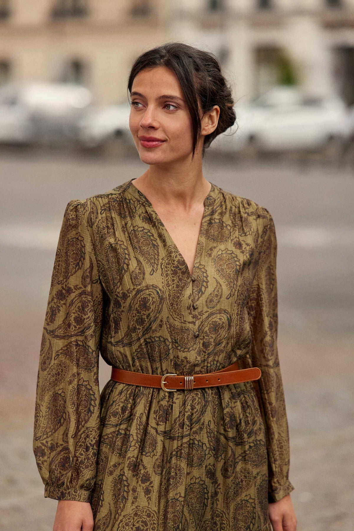 Robe longue à imprimés - Ryma