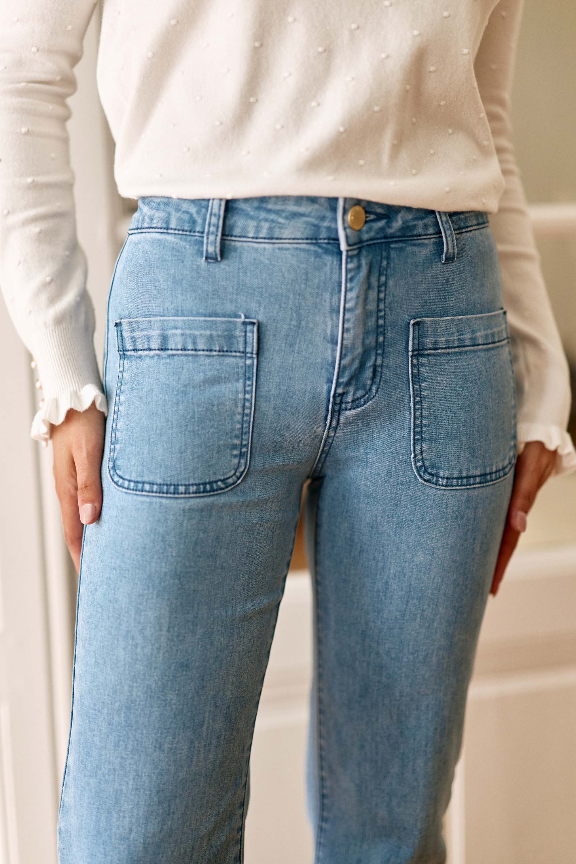 Jean flare stone clair - Sonny