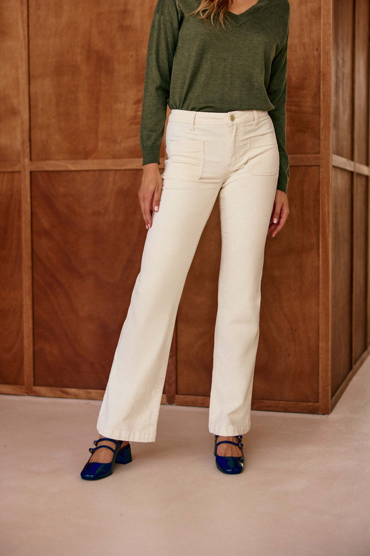 Pantalon écru - Sonny