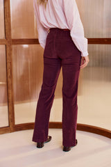 Pantalon lie de vin - Sonny