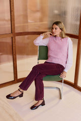 Pantalon lie de vin - Sonny