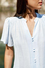 Top ciel effet gaufré - Tacha