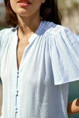 Top ciel effet gaufré - Tacha