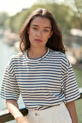 Sweat-shirt marinière - Tais