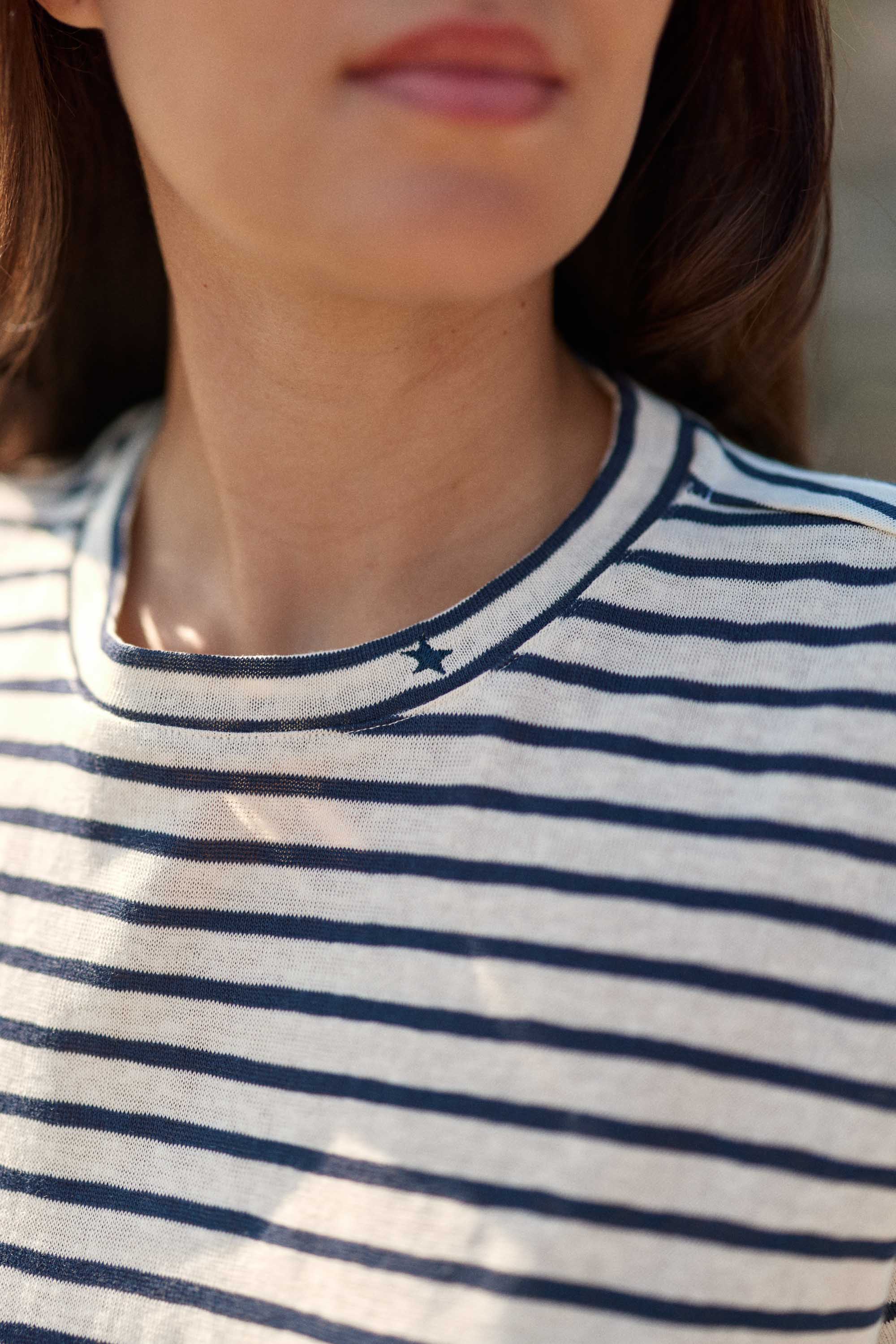 Sweat-shirt marinière - Tais