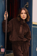 Sweat-shirt marron - Tayen