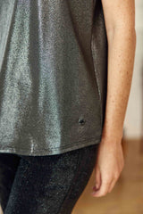 T-shirt argenté - Tia