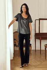 T-shirt argenté - Tia