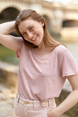 T-shirt rose - Tia
