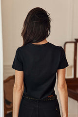 T-shirt noir - Timber