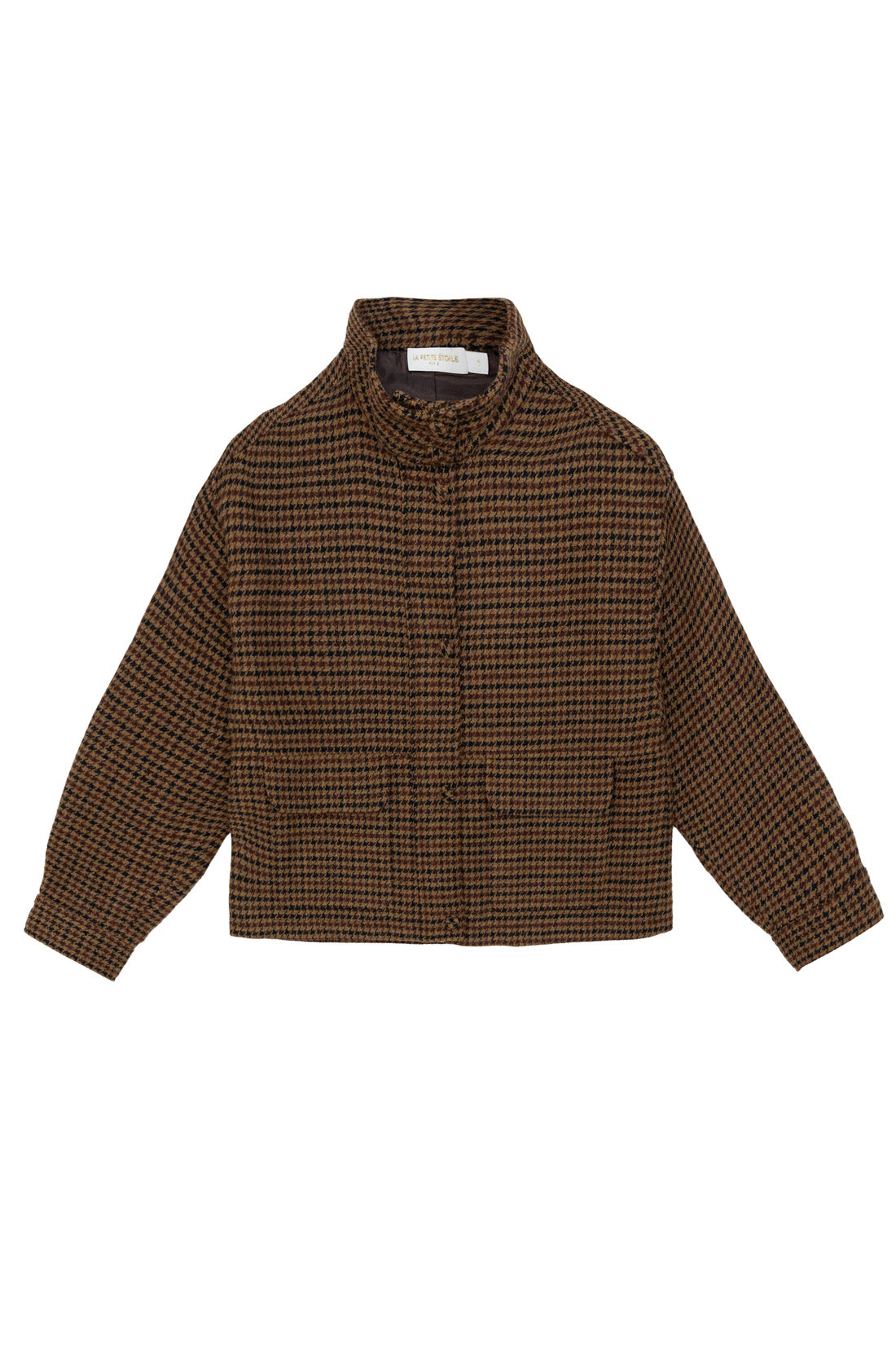 Veste à carreaux pied de poule - Velma