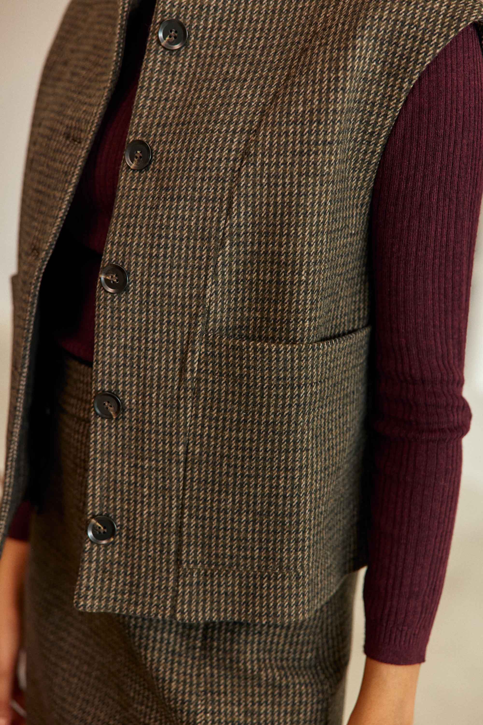 Veste sans manches pied de puce - Vex