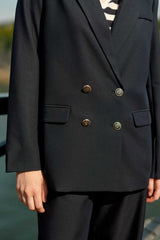 Veste tailleur marine - Victo