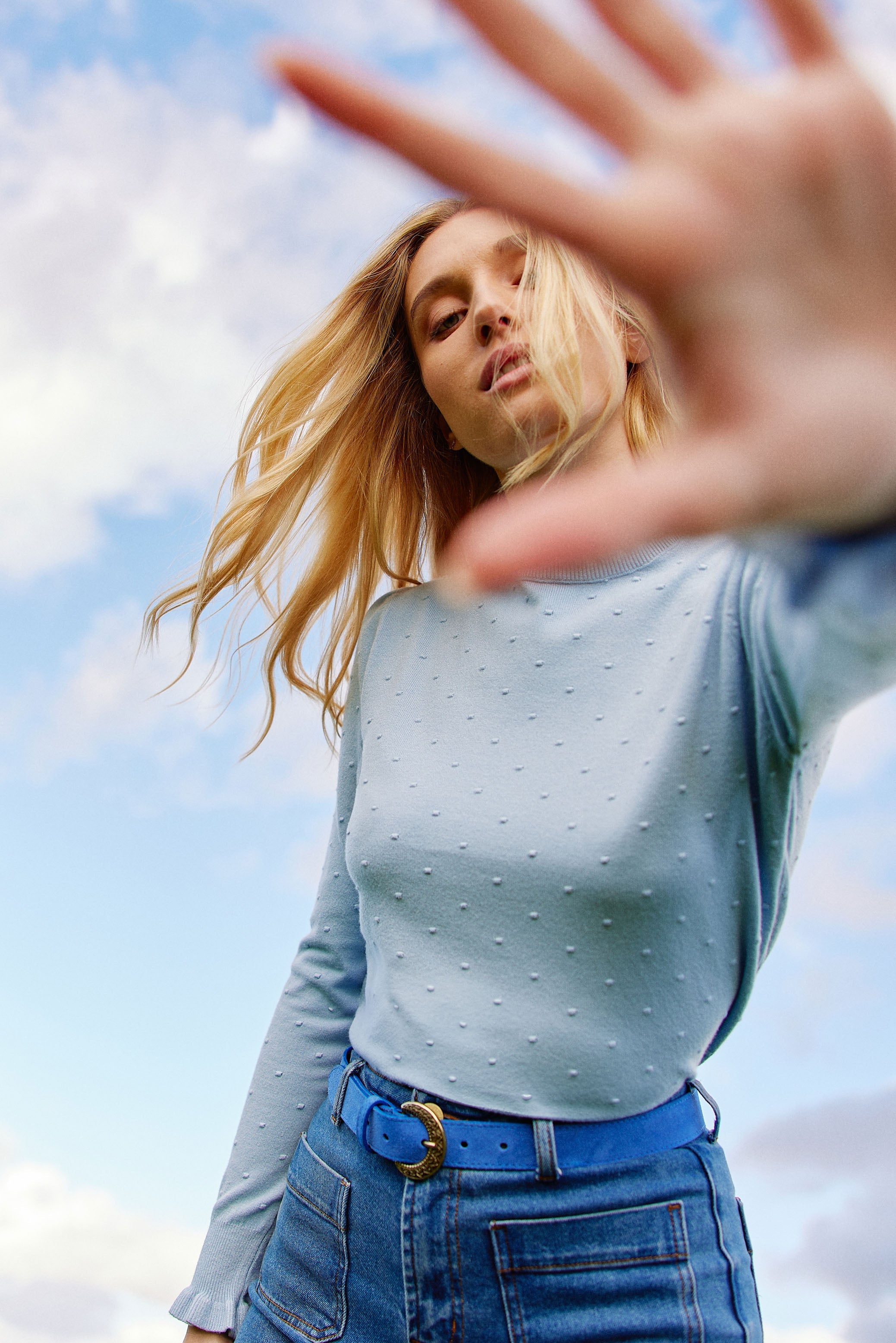 Ceinture bleue - Vivian