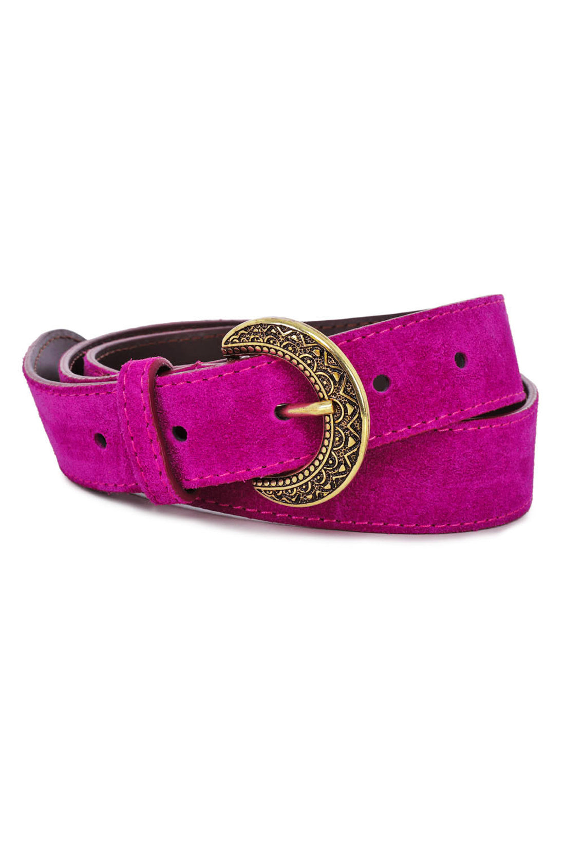 Ceinture violine en cuir - Vivian