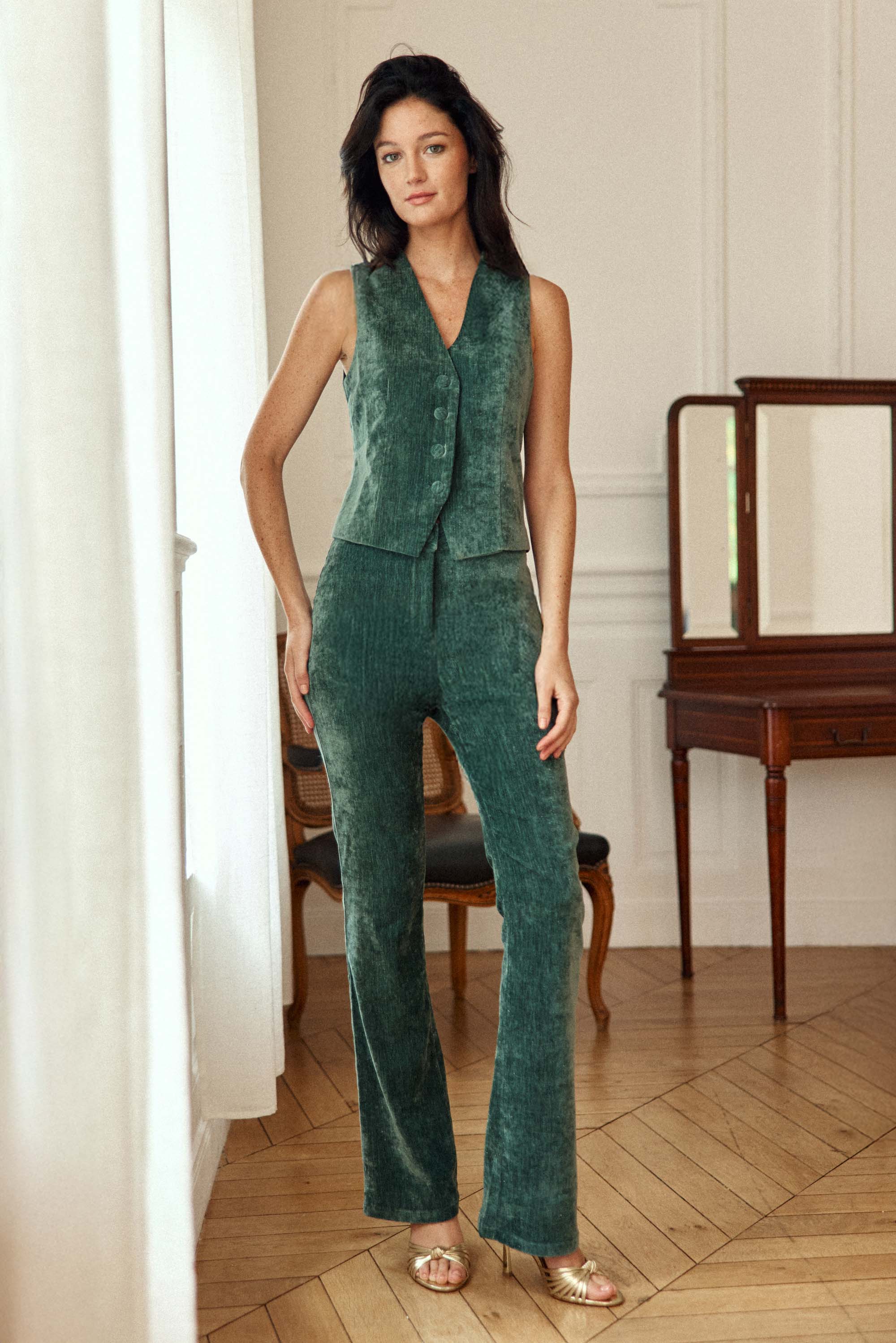 Veste vert amande - Volie